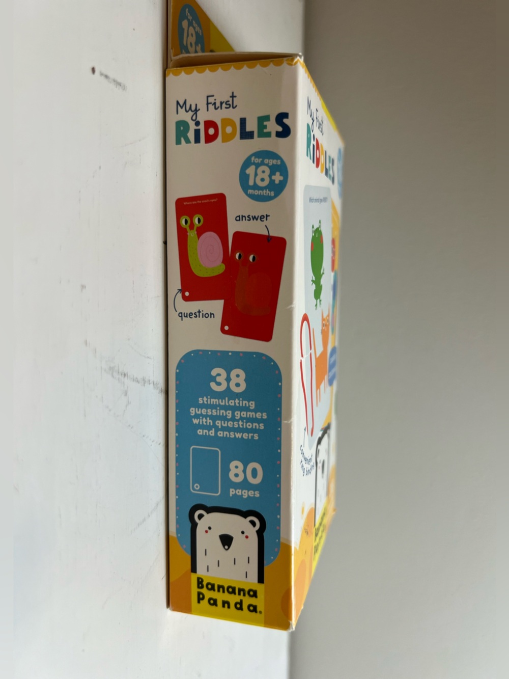 My First Riddles Kids Learning Cards – Orange - Picture 4 of 5